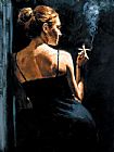 Sensual Touch in the Dark by Fabian Perez